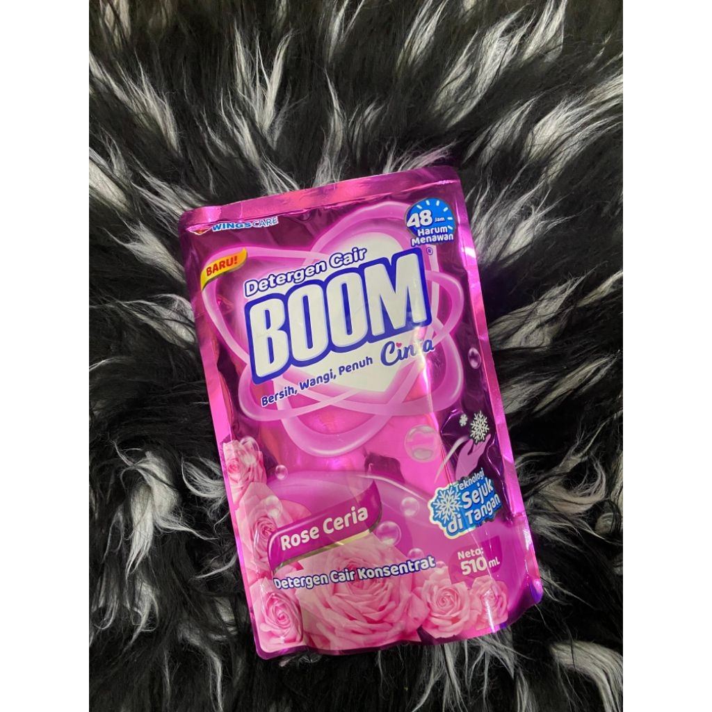 (TERMURAH) Detergen Cair Boom 510ml