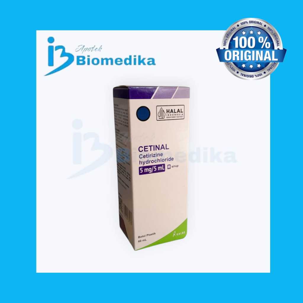 Cetinal Syrup 60 ml