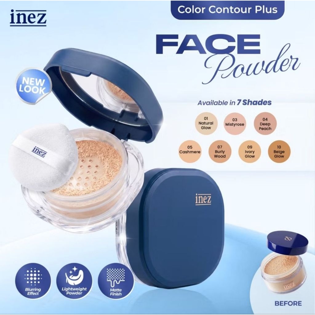 Inez color contour plus face powder