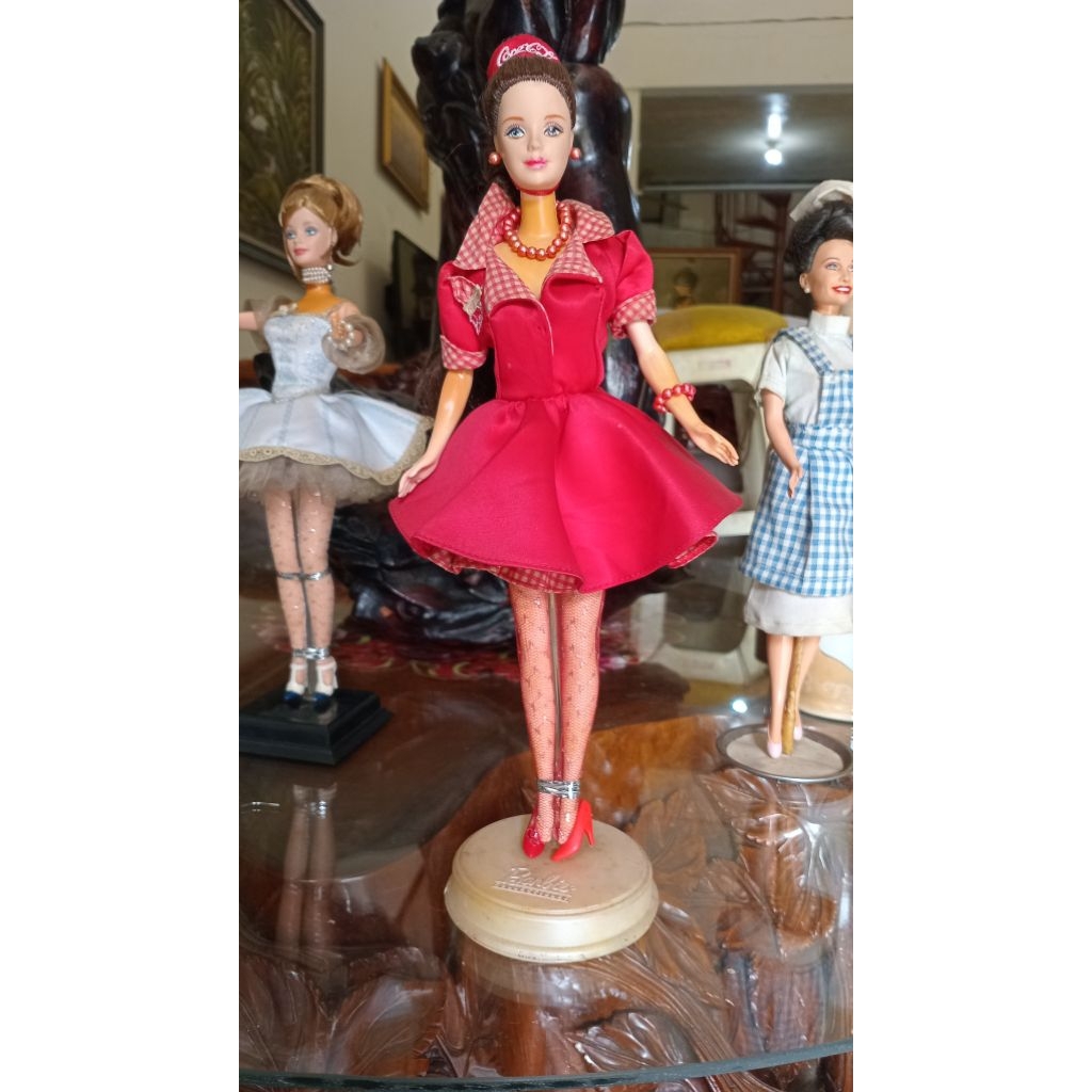 Barbie Coca Cola waitress