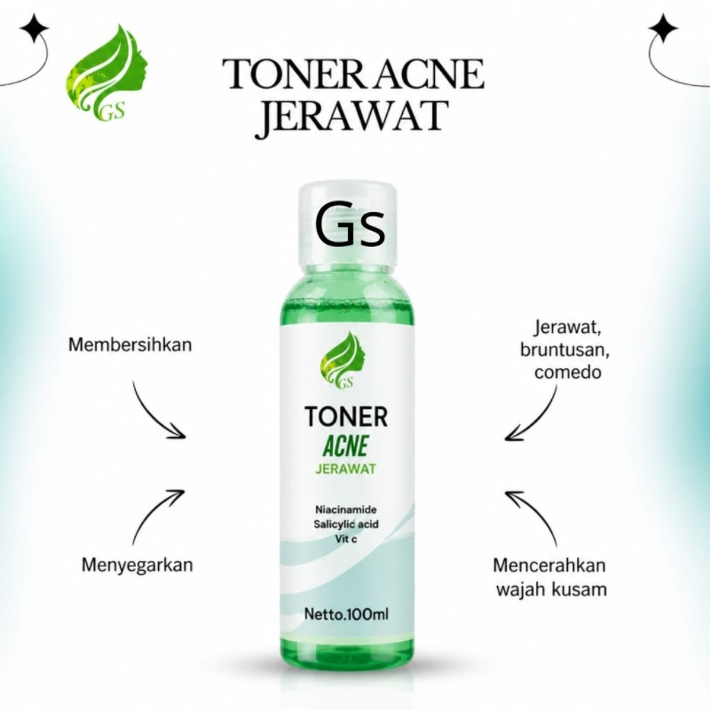 Toner dan sabun jerawat