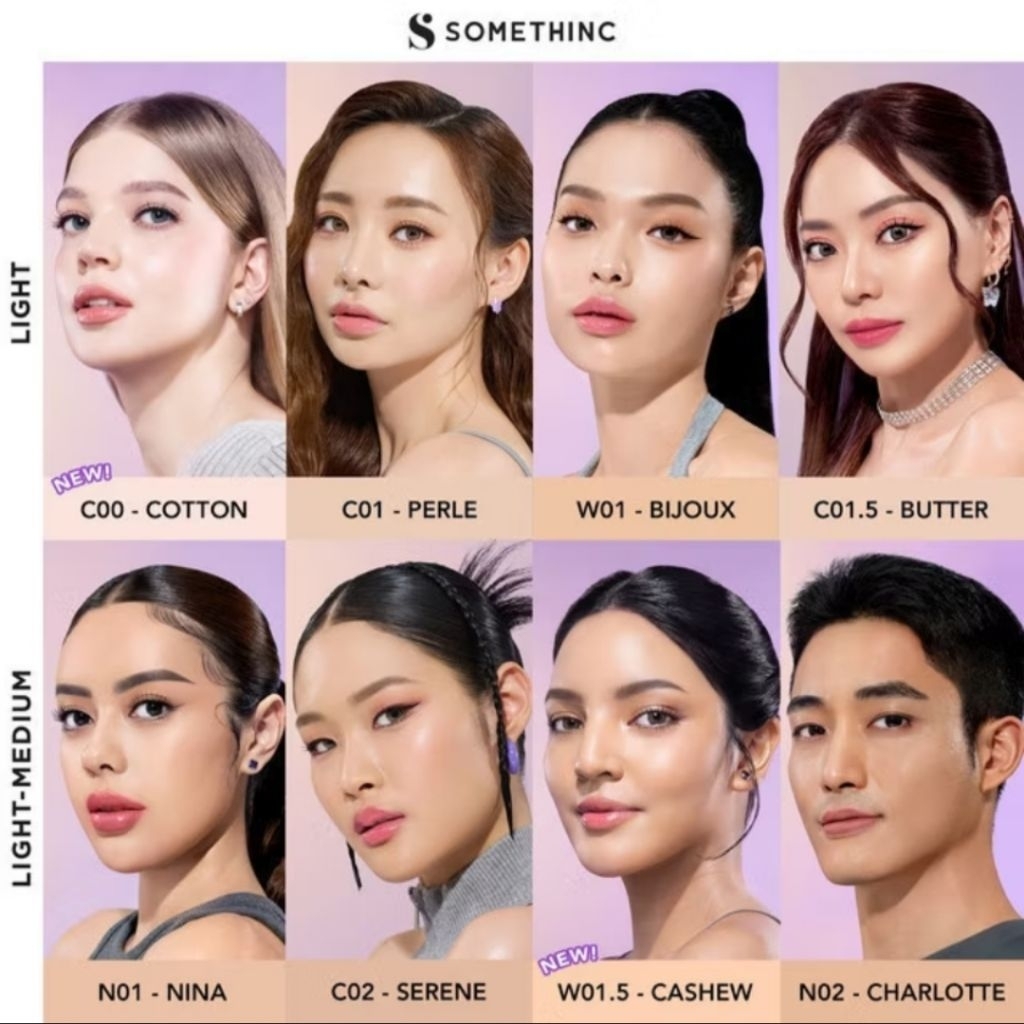 [REFILL] Somethinc Cushion Copy Paste Perle