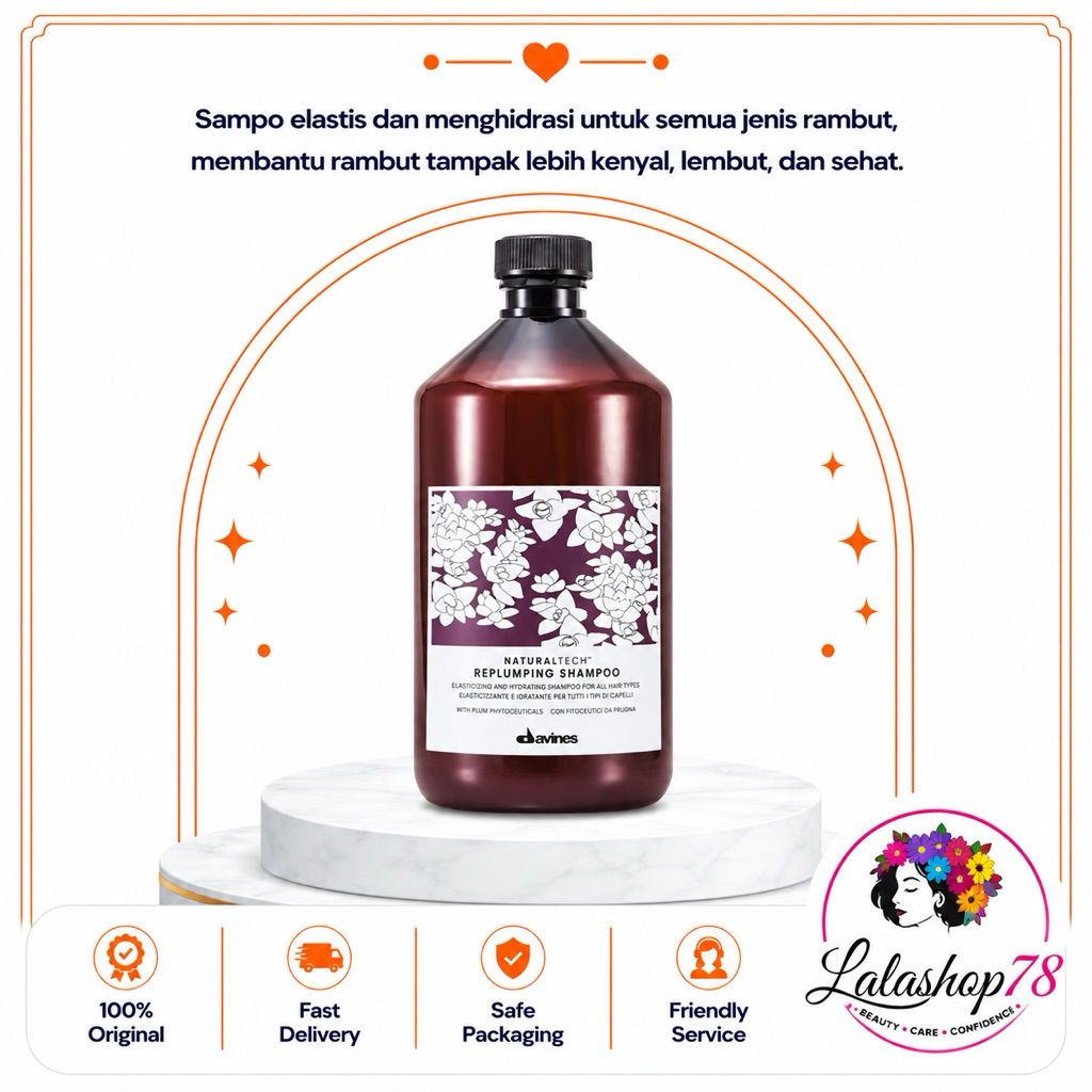 [ DAVINES ] Replumping Shampoo 1000ml
