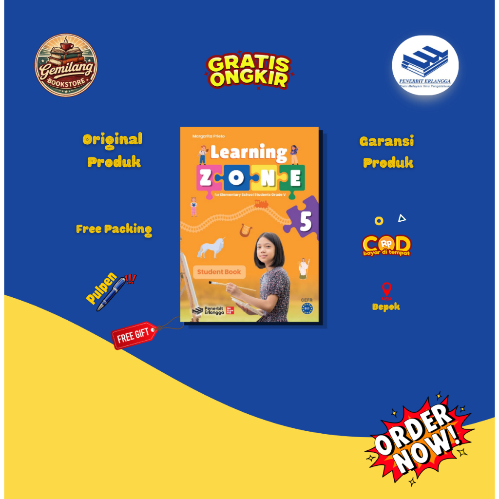 LEARNING ZONE FOR SD/MI GRADE V (STUDENT BOOK)