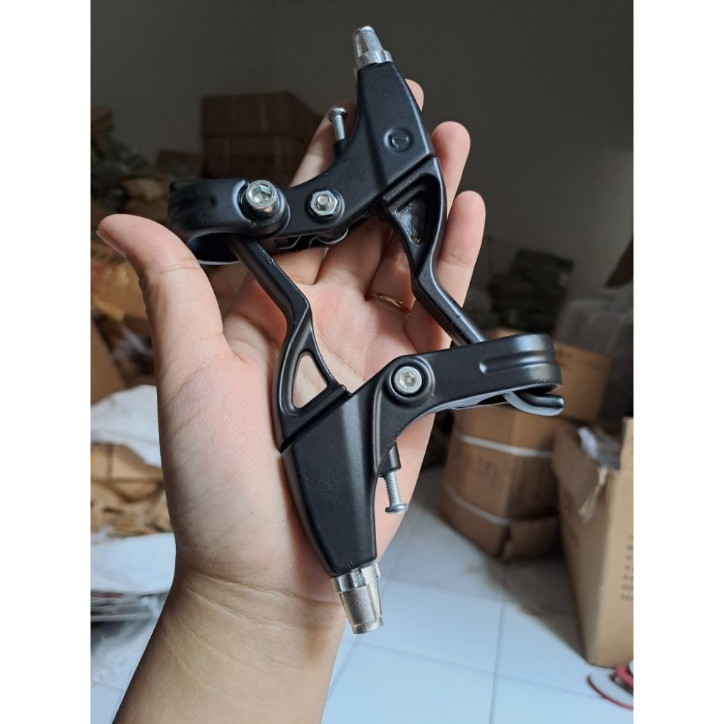 inter handle rem MTB full alloy hitam