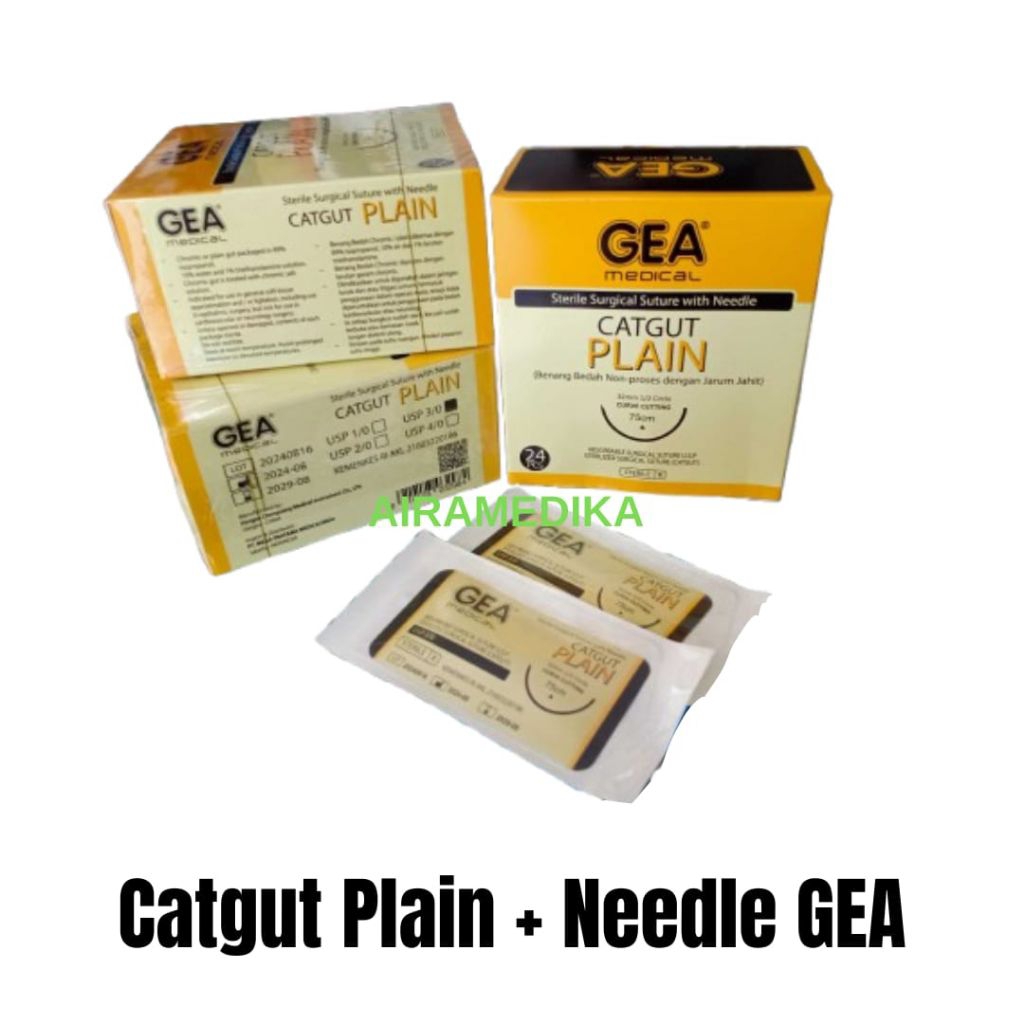 Catgut Plain 3.0 GEA Plus needle