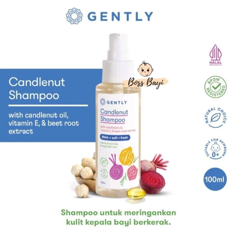 Gently Candlenut Shampoo 100ml (14)