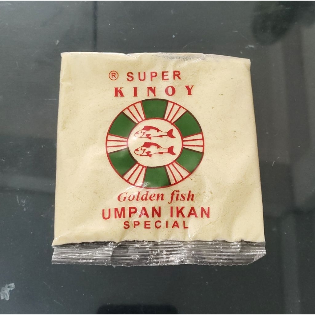 Umpan pancing super kinoy golden fish