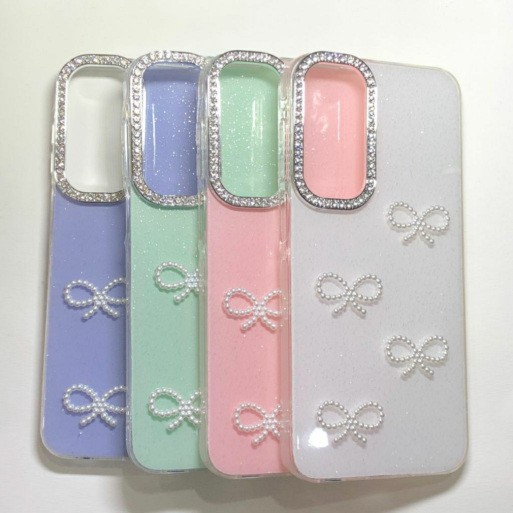 Case glitter ribbon iph0ne
