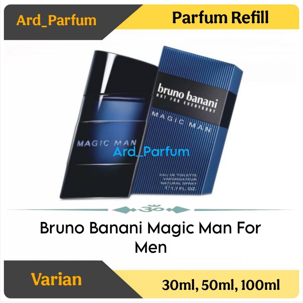 Parfum Refill Bruno. Magic Man For Men