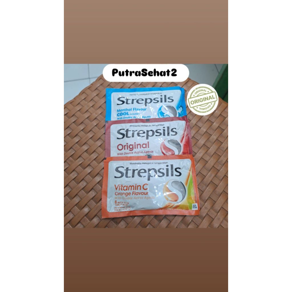STREPSIL ORIGINAL/COOL/VIT C