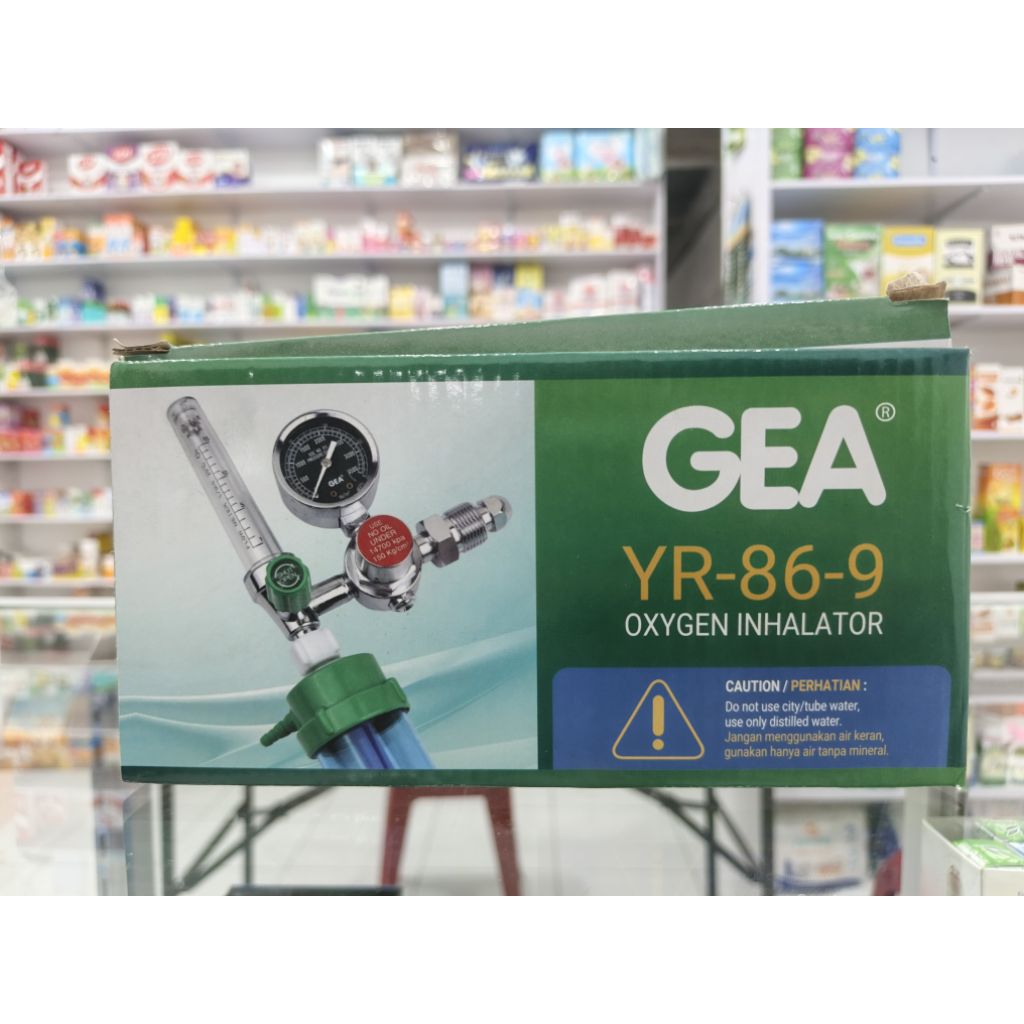 Regulator Inhalator Oxygen / Gea