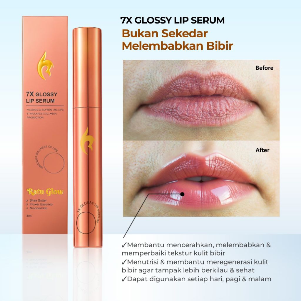 Lips serum 7× glossy