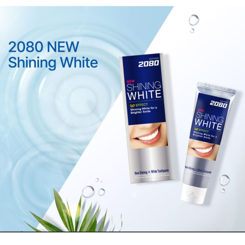 Aekyung 2080 New Shining White Plus Toothpaste