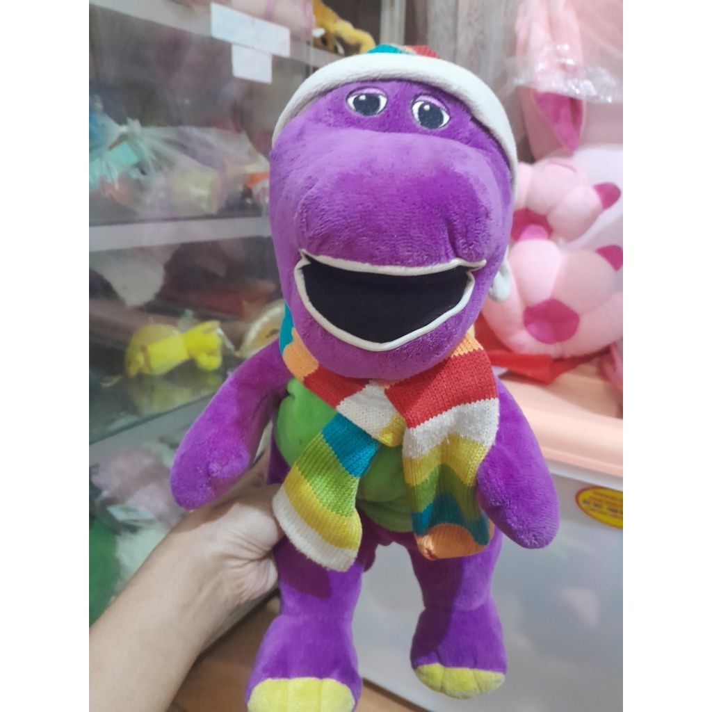 boneka barney kostum