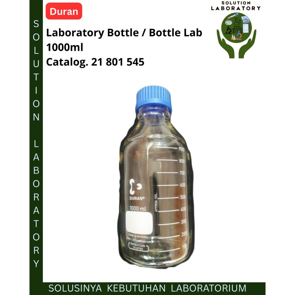 Laboratory Bottle / Botol Sampel Lab 1 Ltr