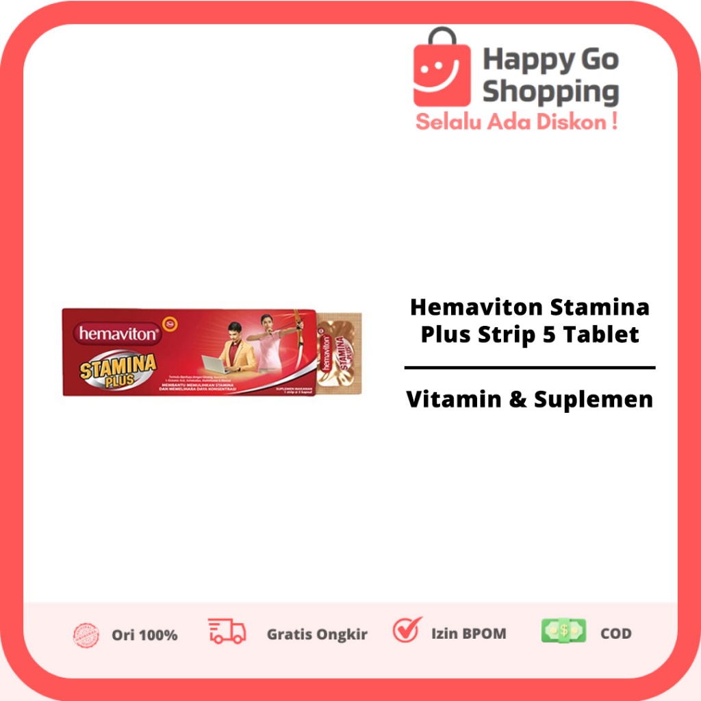 Hemaviton Stamina Plus Strip 5 Tablet
