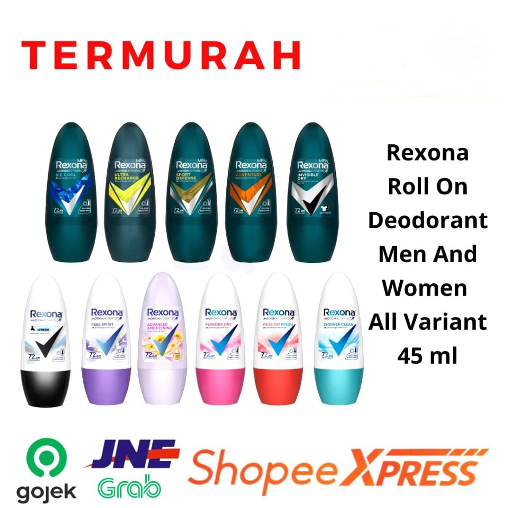 REXONA Roll On All Variant 45 ml