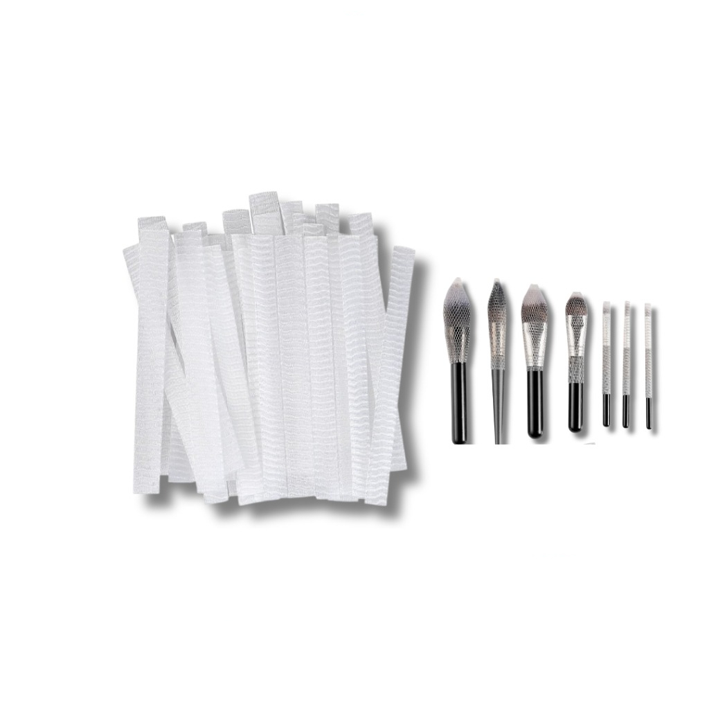 10 PC COVER BRUSH JARING