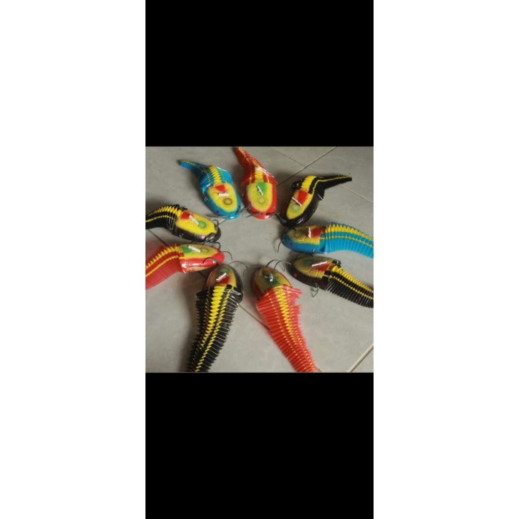 lele mainan tarik 100 pcs