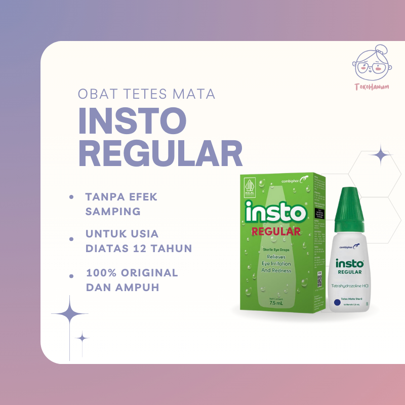 Insto Regular 15 ml - Obat Tetes Mata
