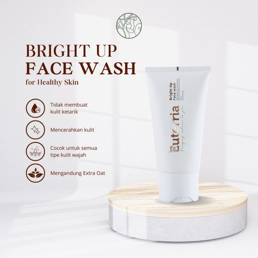 BRIGHT UP FACE WASH EUTERRIA