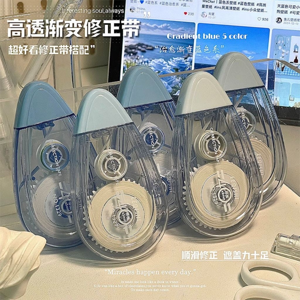 (PO011) 5PCS Gradient correction tape set | Tip Ex