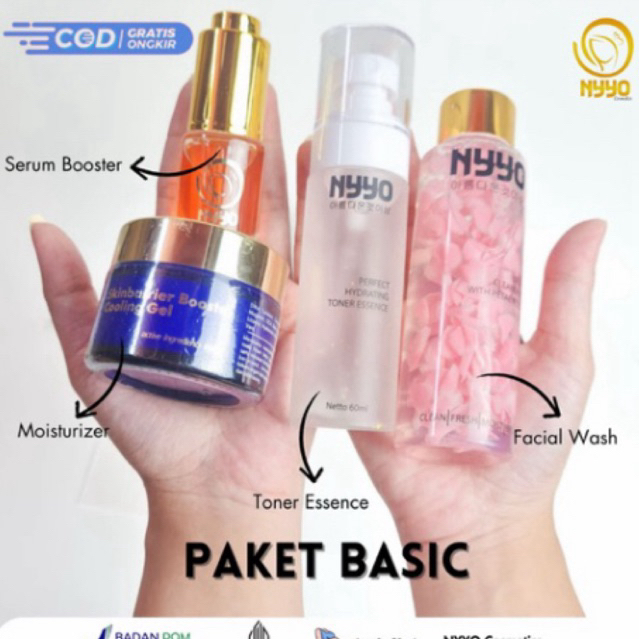 NYYO cosmetic paket basic