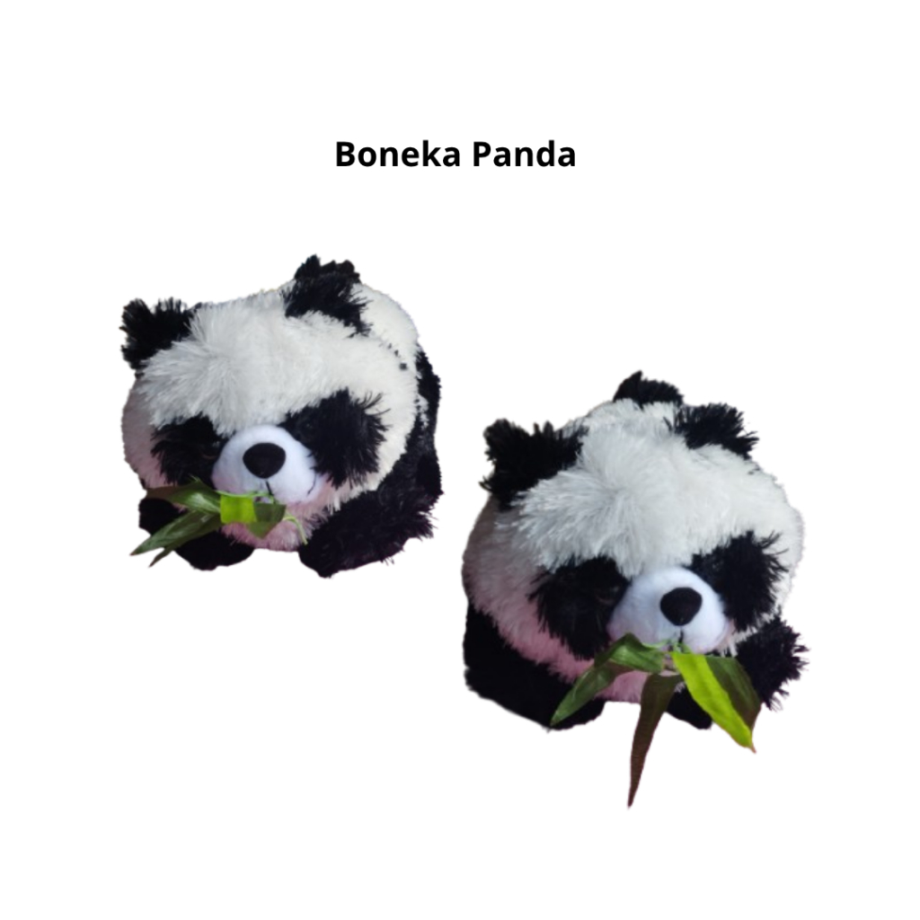Boneka Karakter Panda Mini
