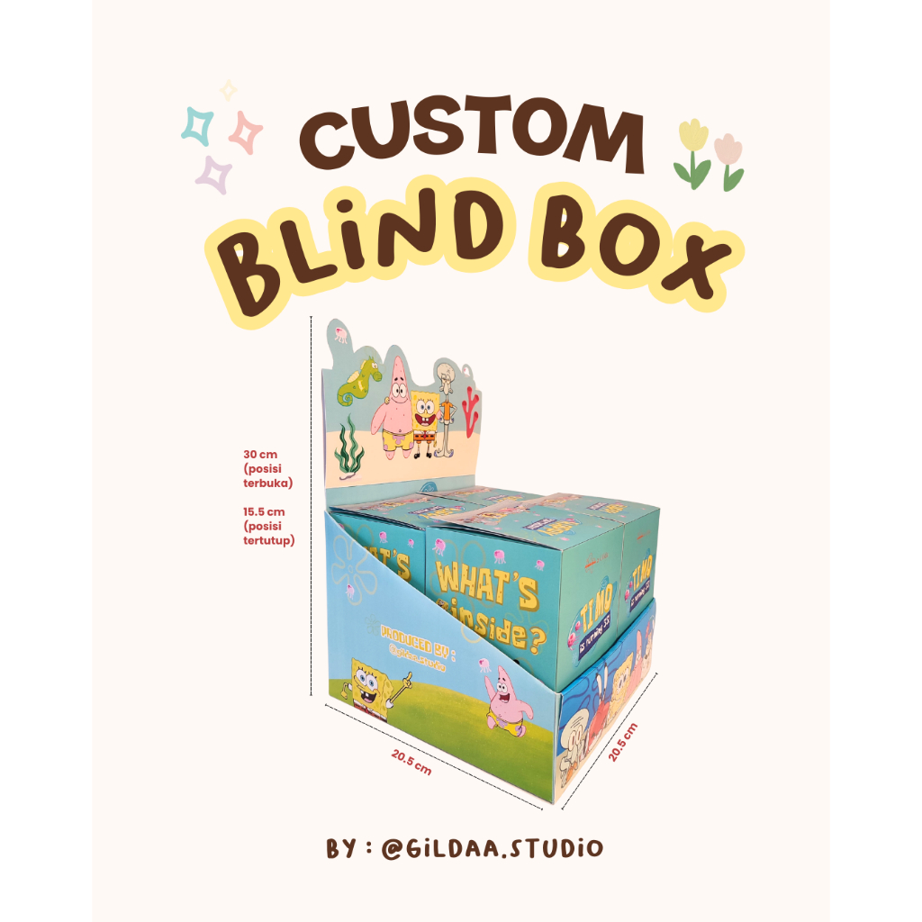 Custom Blind Box | Bisa Request Design | Custom Gifts