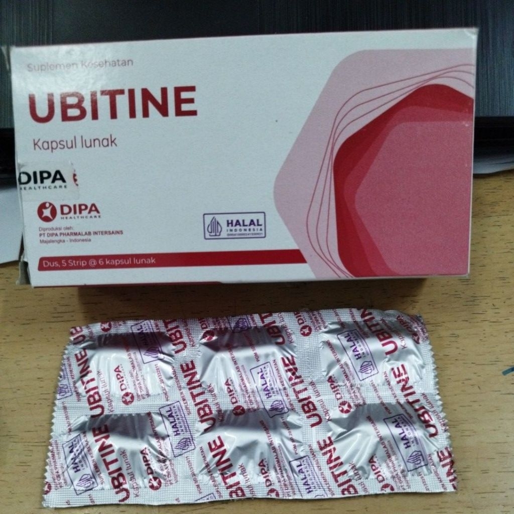 ubitine strip isi 6 kapsul