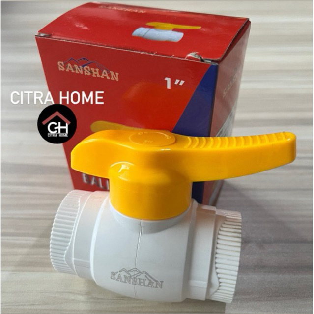 Ball Valve PVC 1” Sanshan