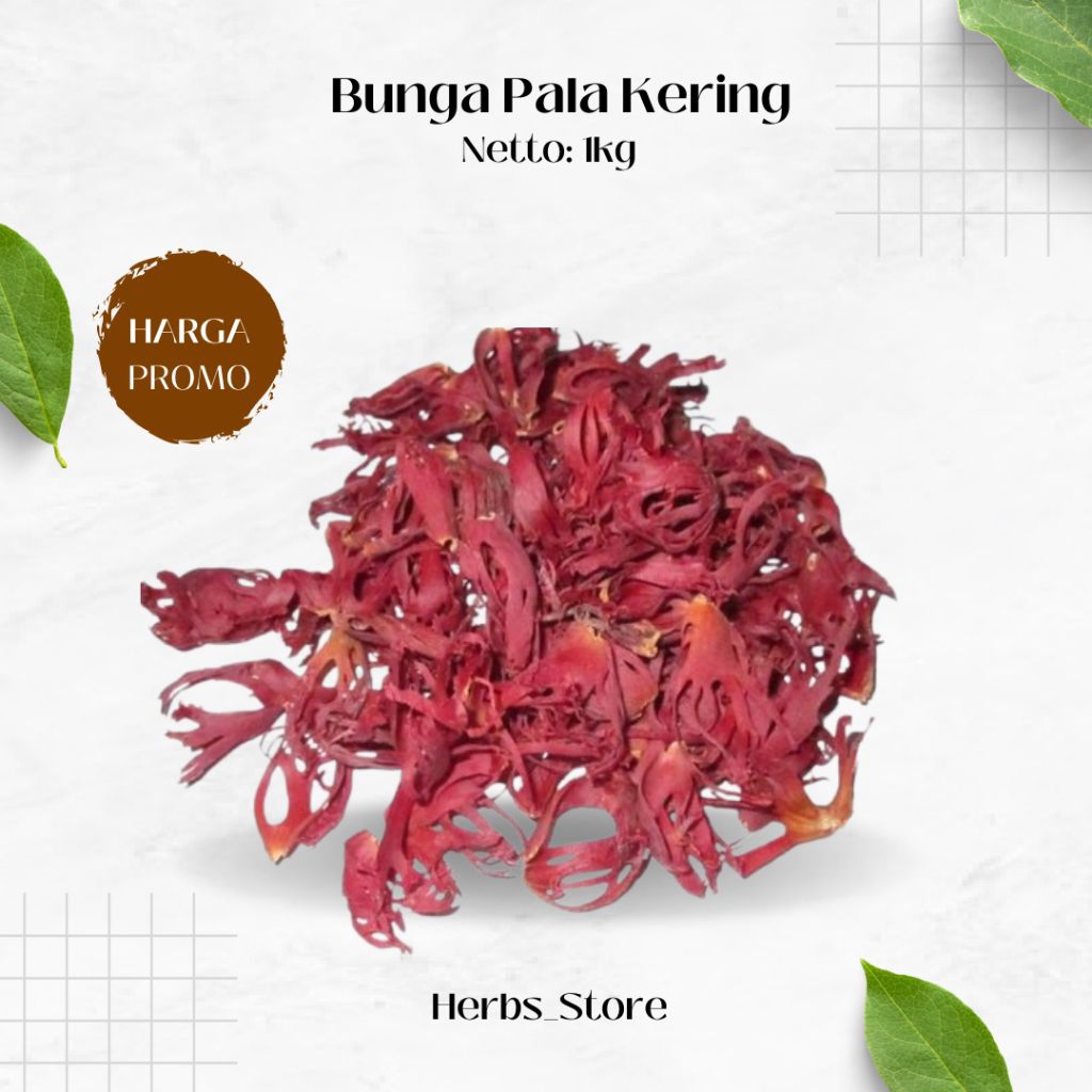 Bunga pala kering 1kg hight quality