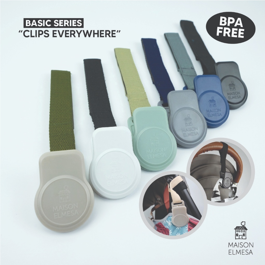 Maison Elmesa On The Go Clips Basic Series - Clip Everywhere