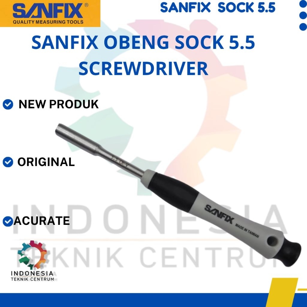 Sanfix Obeng Sock 5.5 Screwdriver
