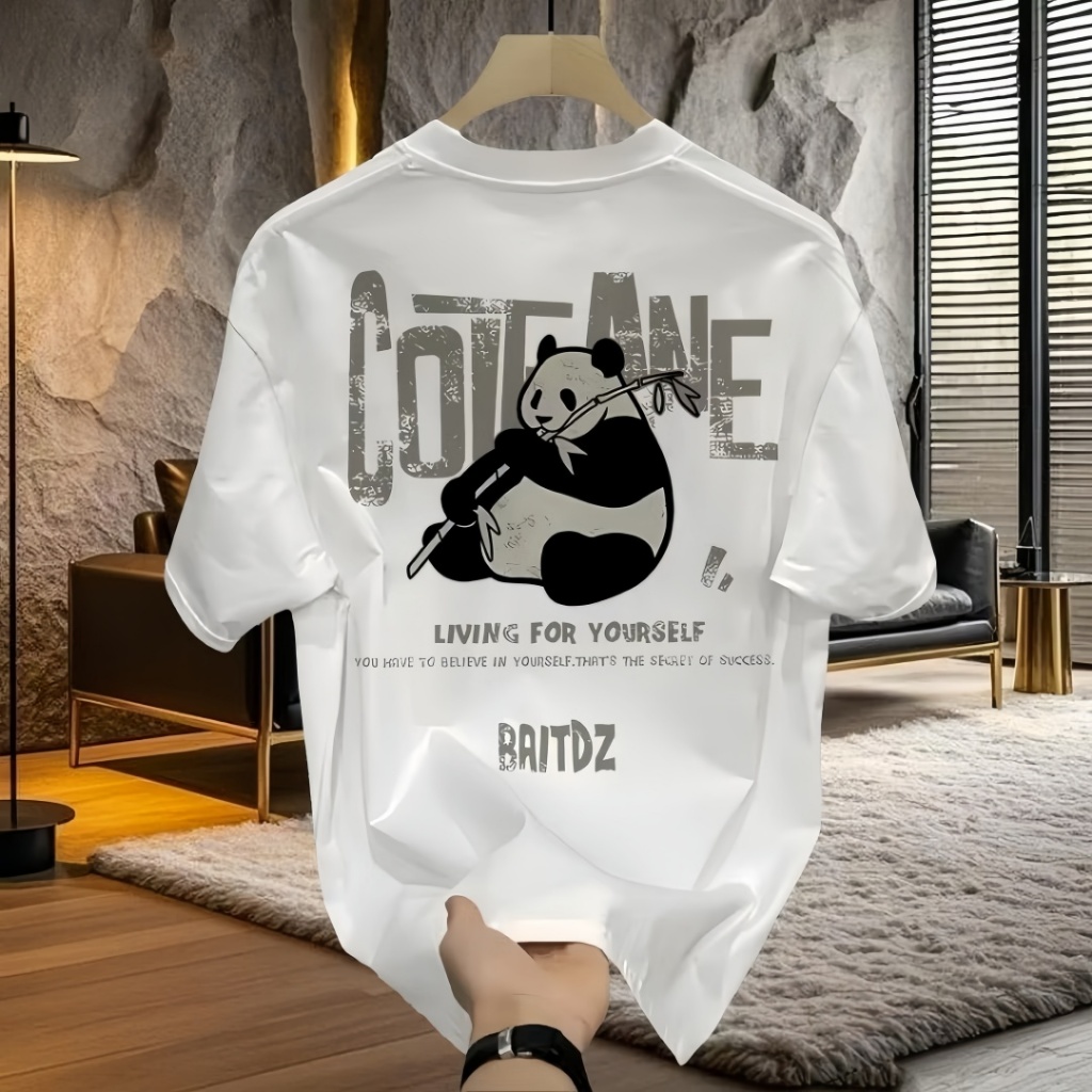 CODKaos Katun Kualitas Tinggi Bernafas - Model Dasar Versatile Pria