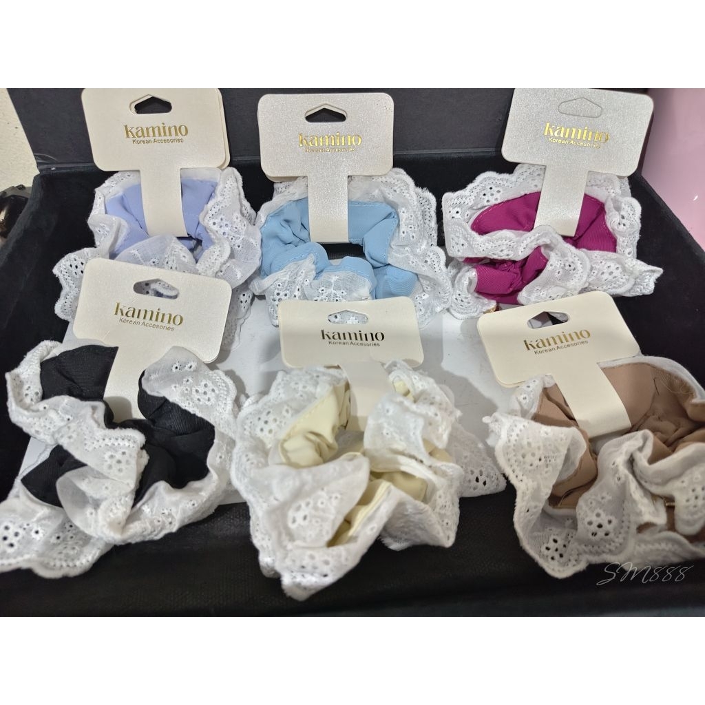 Kamino Scrunchie Renda Polos