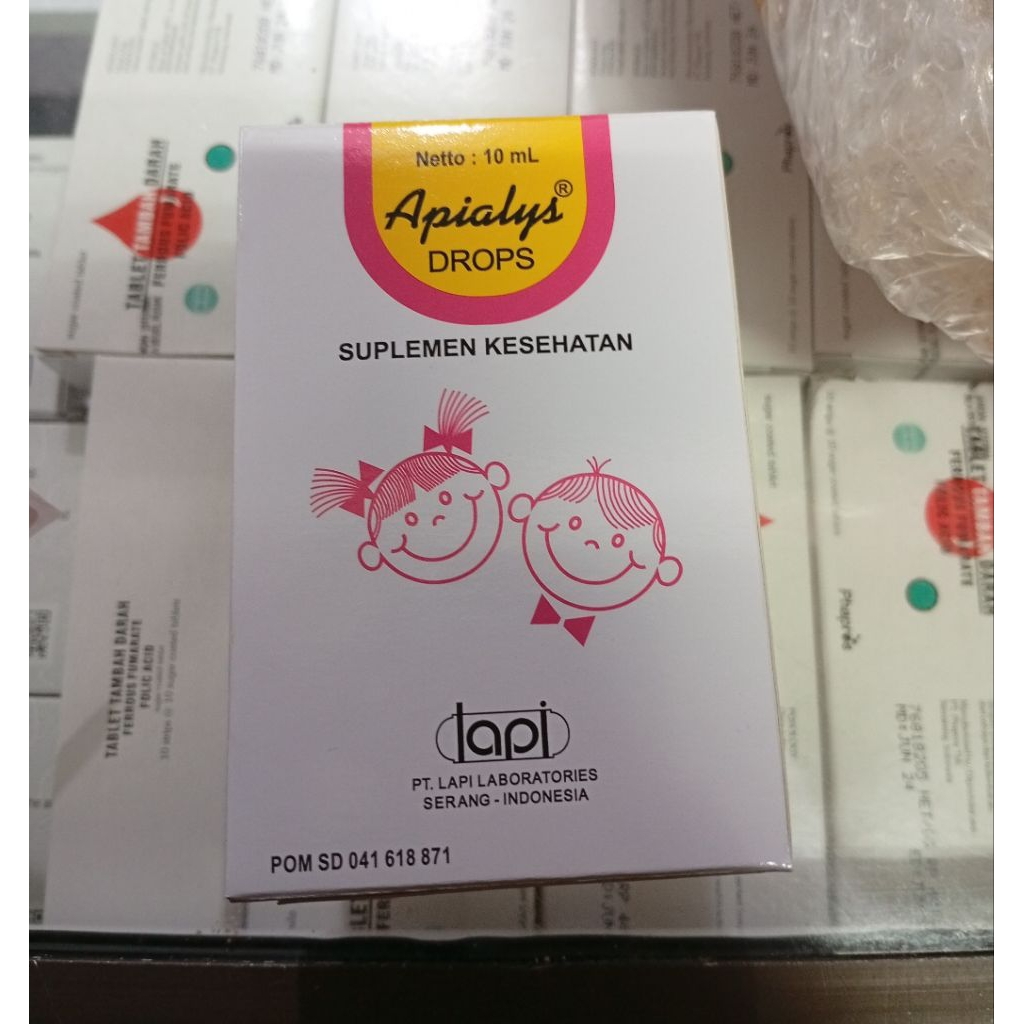 apialis drops vitamin box