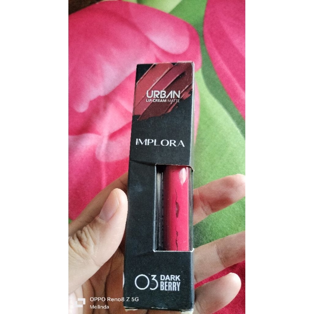 Lipstik Implora 03 Dark Berry