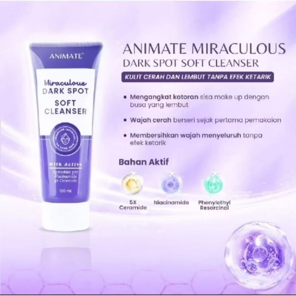 Ecer Dark spot soft cleanser (Animate)