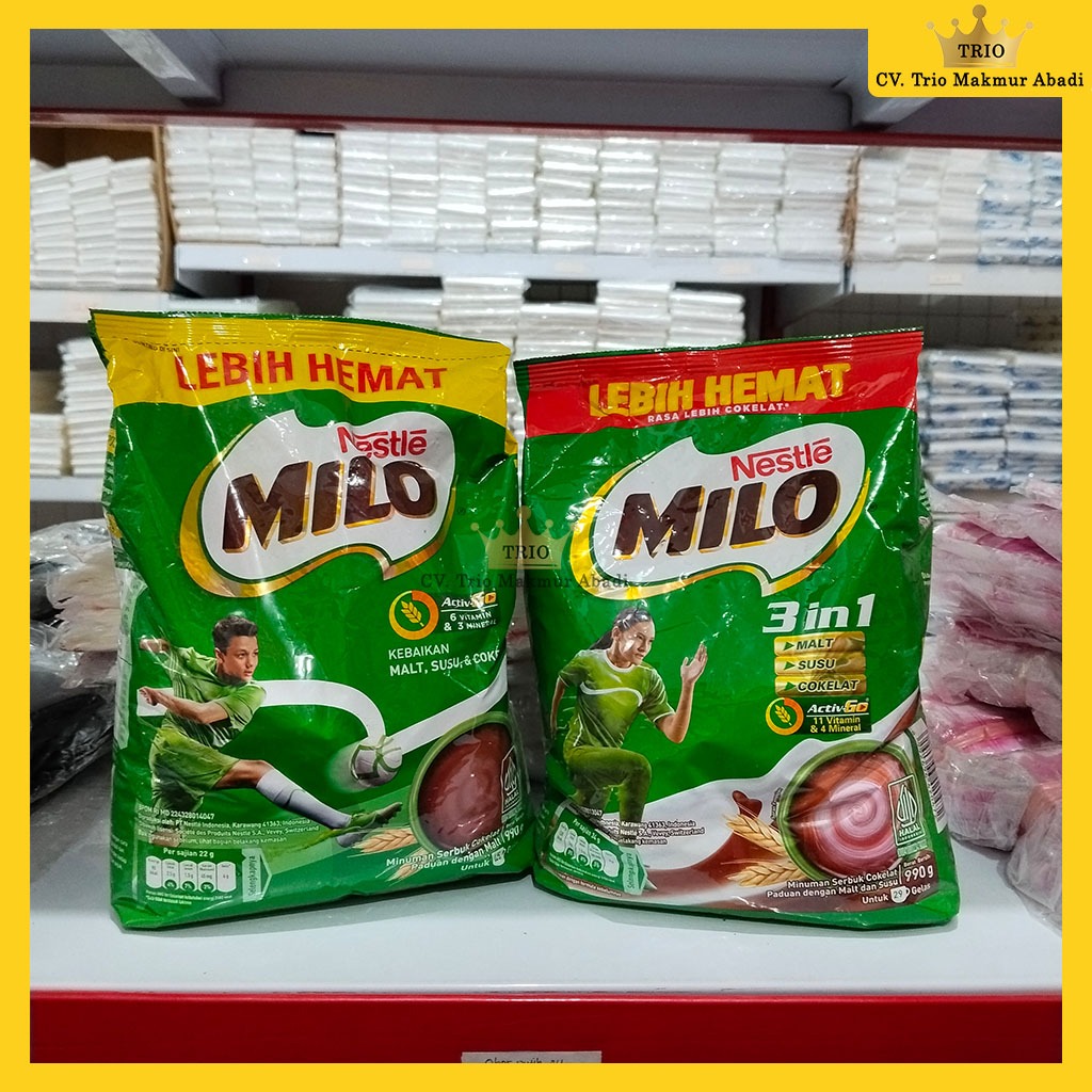 Milo Susu Bubuk 990g
