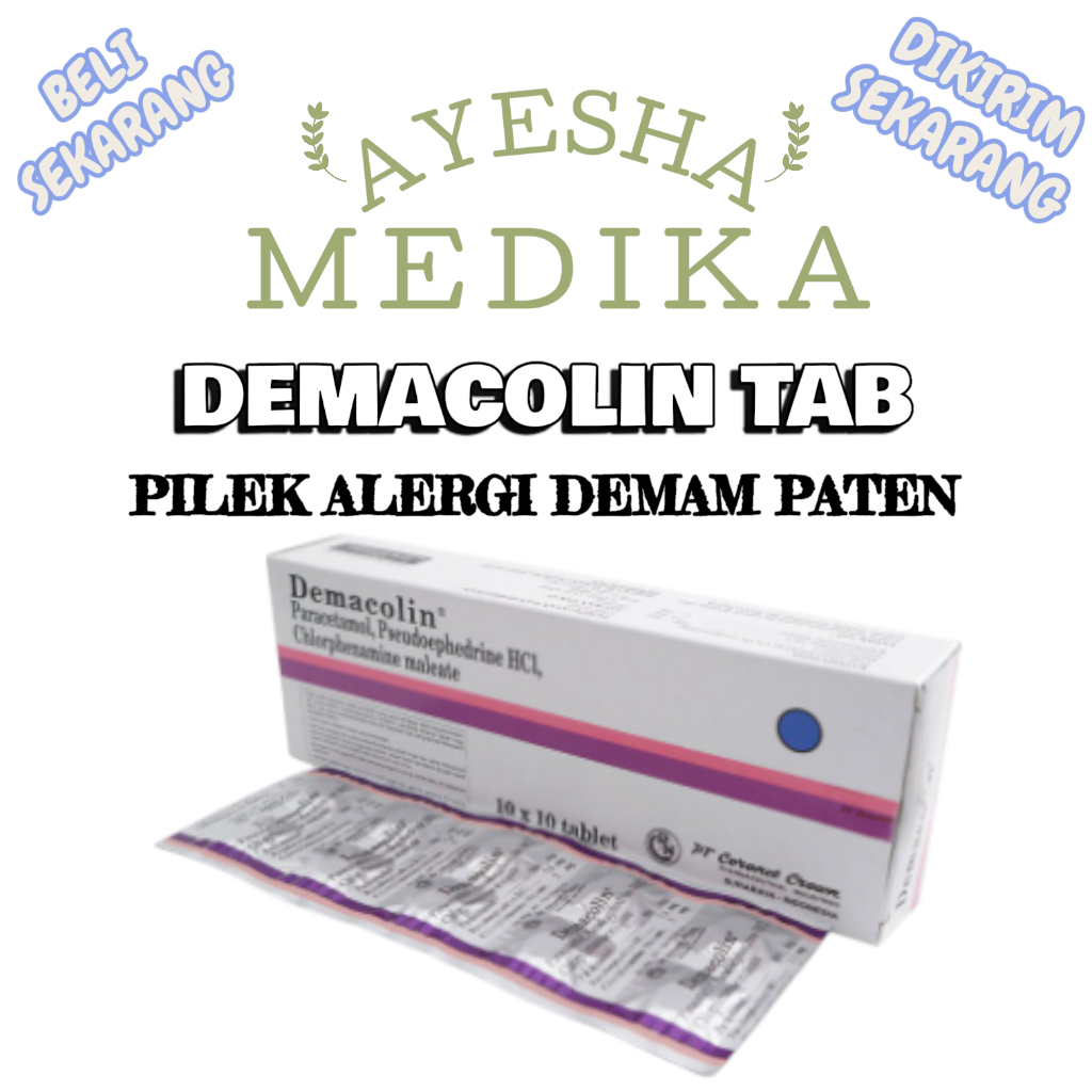 DEMACOLIN TABLET 1 KPG = 10 TABLET