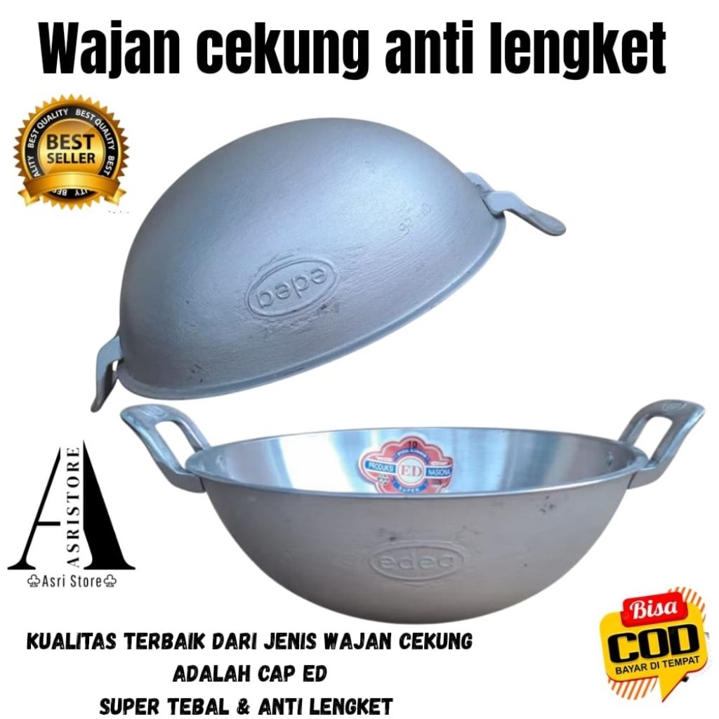 wajan cekung/katel cekung