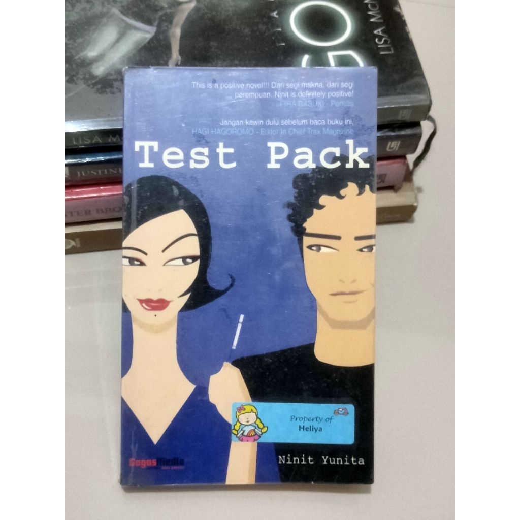 Novel bekas Test Pack original