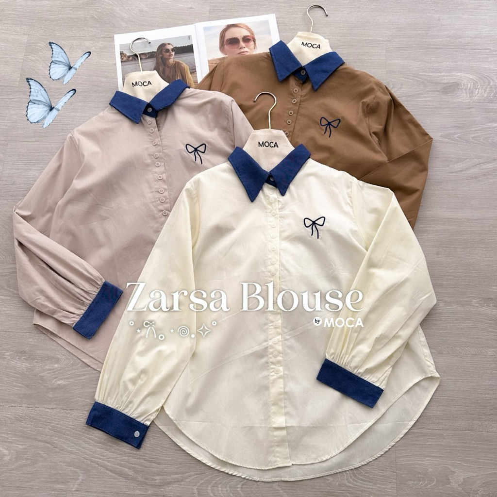 BISA COD // Zarsa Blouse by Moca