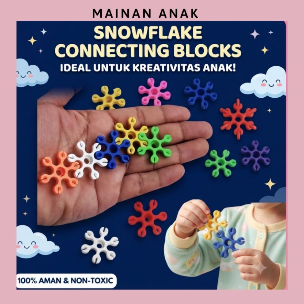 Mainan Puzzle Keping Sensorik per 100 gram