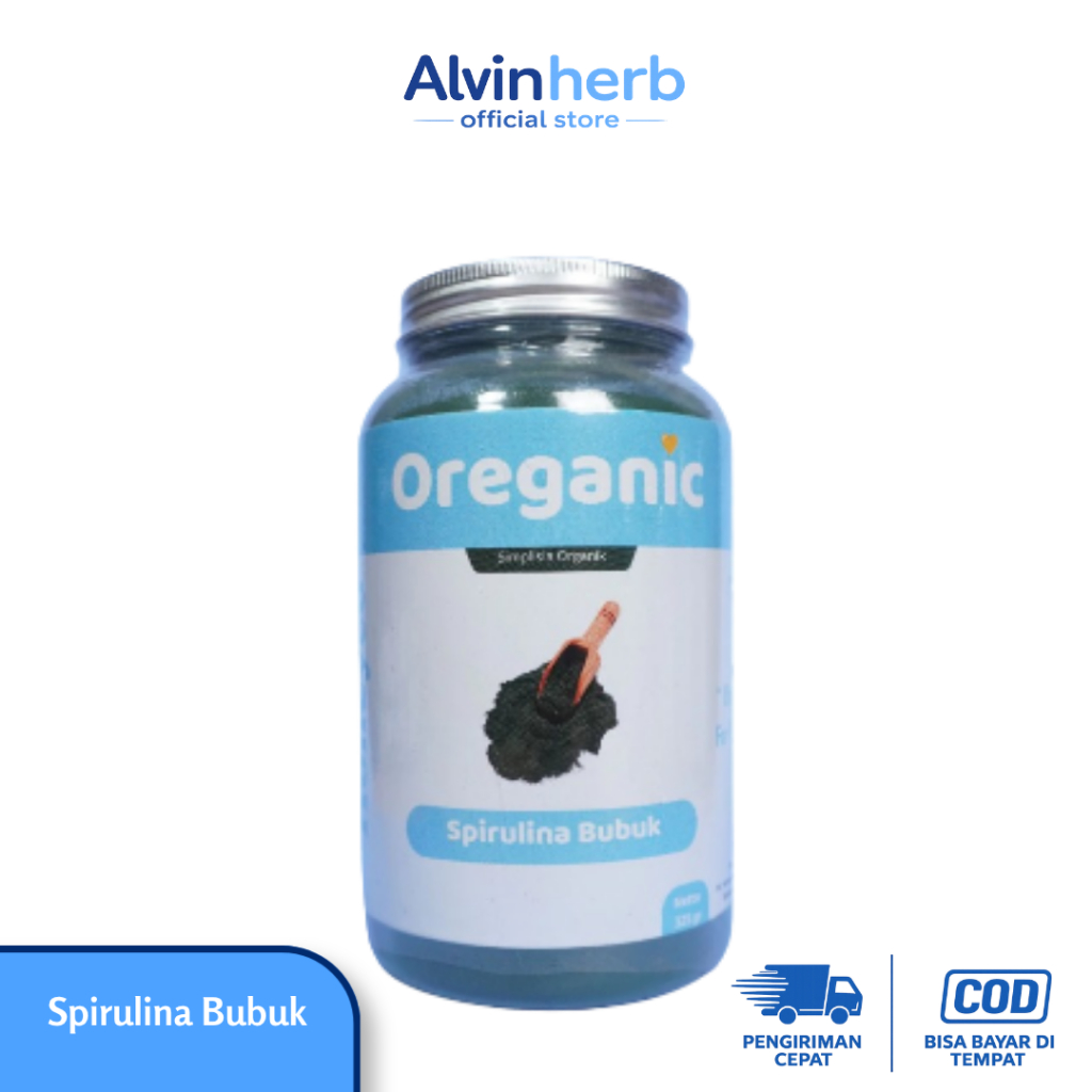 OREGANIC Spirulina Bubuk