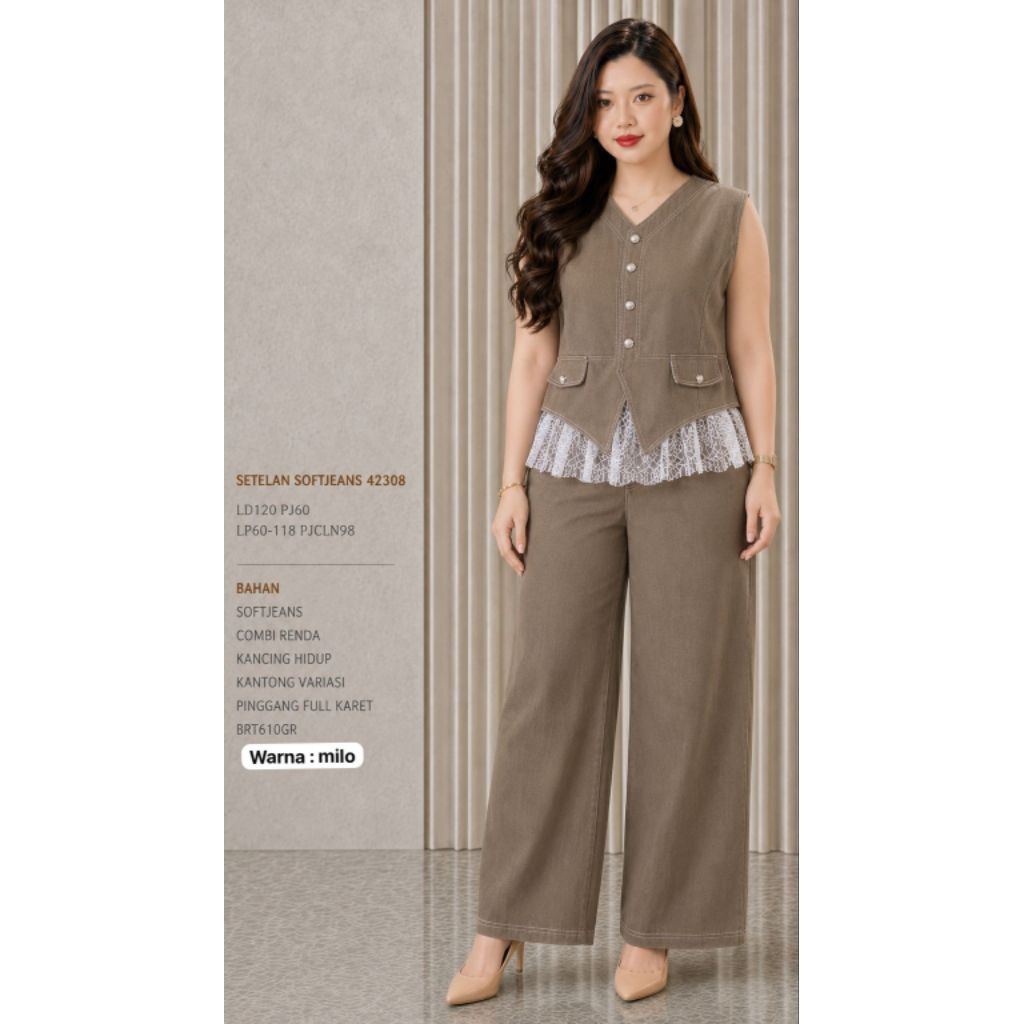 SETELAN SOFTJEANS 42308 610GRAM