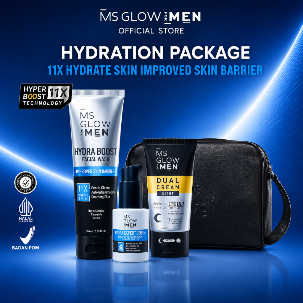 MS GLOW FOR MEN - HYDRATION PACKAGE