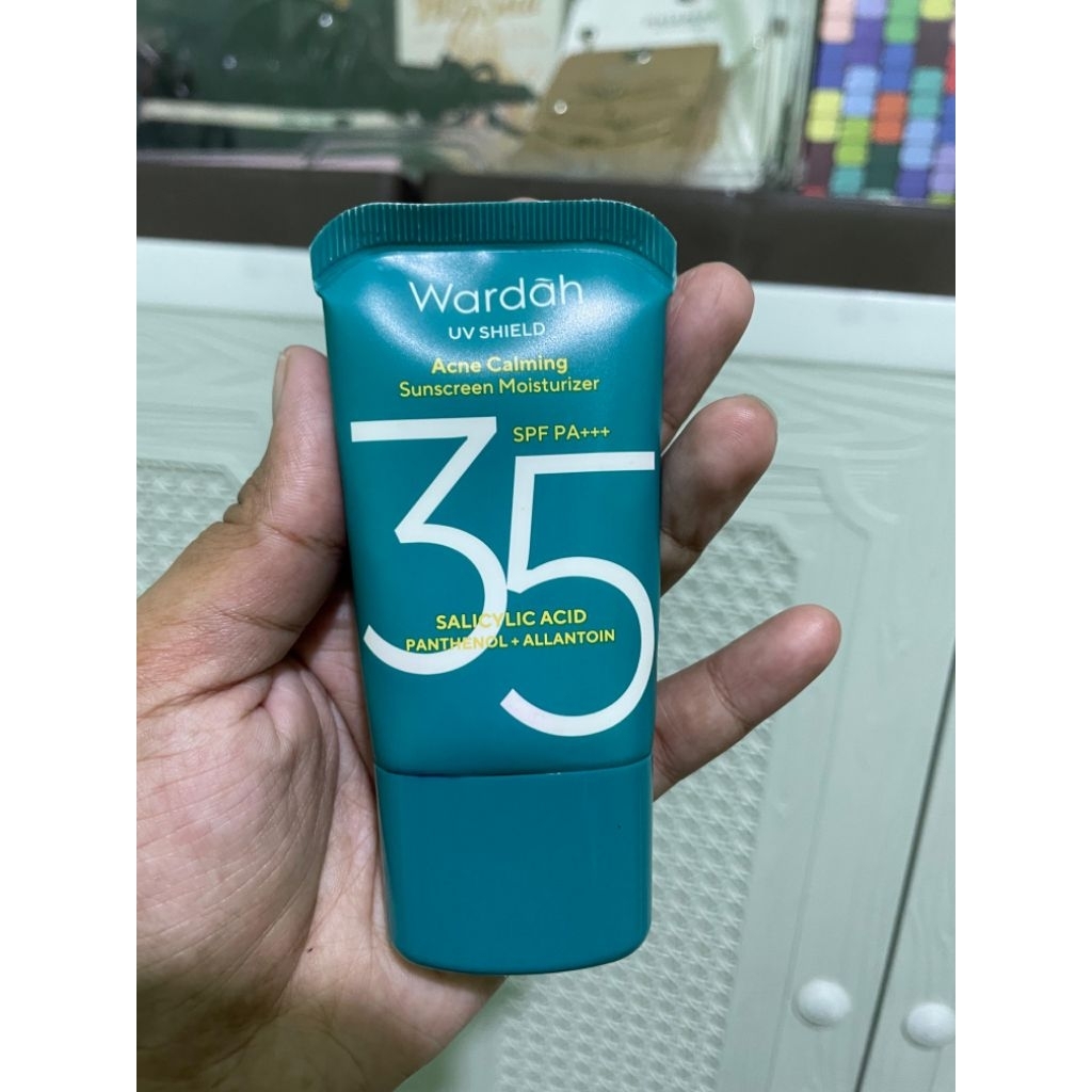 sunscree Wardah preloved
